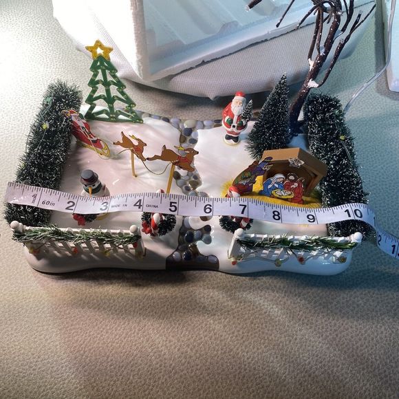 Dept 56 Village Accessories # 52506 Festive Front Yard Christmas Nativity Scene - Picture 1 of 16